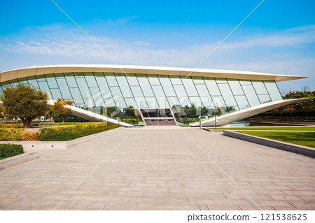 Etihad Museum in Dubai, UAE 121538625