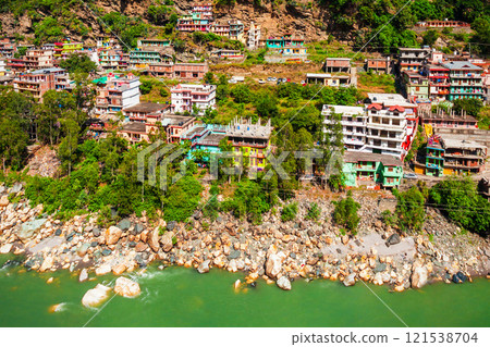 Rampur Bushahr town, Himachal Pradesh, India Rampur Bushahr town, Himachal Pradesh, India 121538704