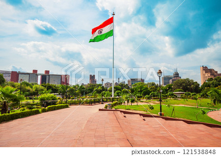 National Flag of India, New Delhi 121538848