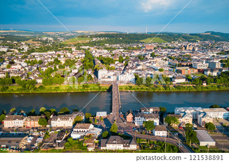 Trier aerial panoramic view, Germany Trier aerial panoramic view, Germany 121538891