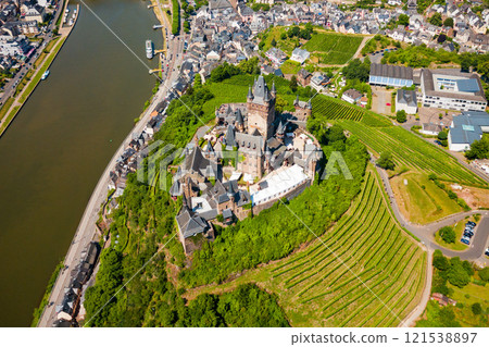Reichsburg Castle in Cochem, Germany 121538897