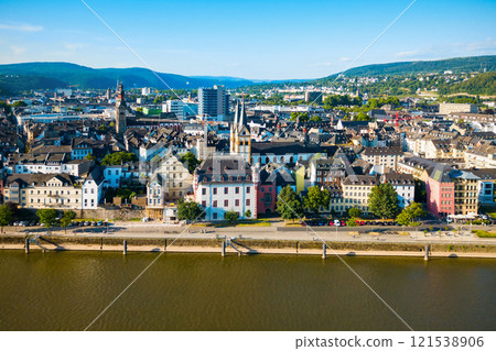 Koblenz city skyline in Germany 121538906