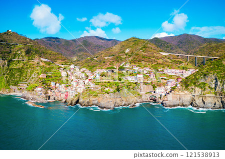 Riomaggiore, Cinque Terre in Italy Riomaggiore, Cinque Terre in Italy 121538913