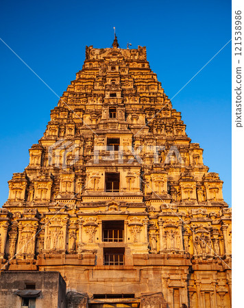 Hampi Vijayanagara Empire monuments, India 121538986