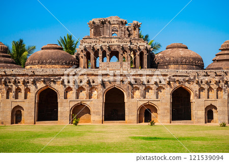 Hampi Vijayanagara Empire monuments, India 121539094