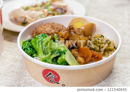 Taiwanese Lu Rou rice lunch box Taiwanese Lu Rou rice lunch box 121540045