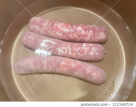多汁的生香腸,自製新鮮維也納香腸 多汁的生香腸,自製新鮮維也納香腸 121540724