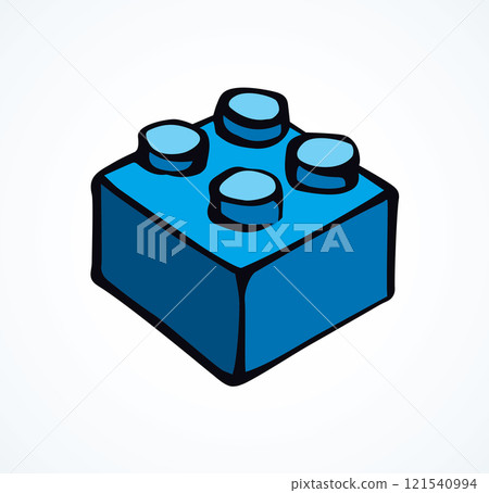 Lego. Vector drawing 121540994