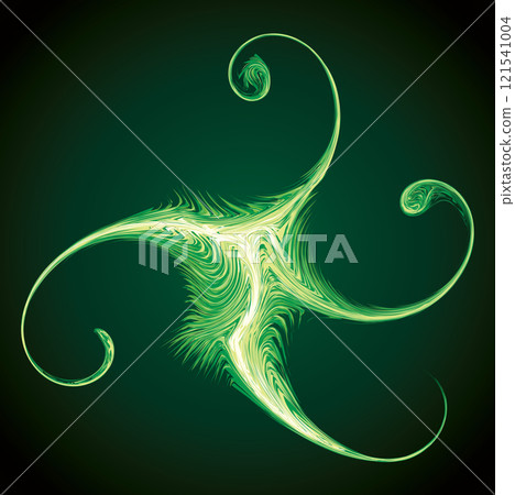 Abstract background. Explosion. Vector drawing 121541004