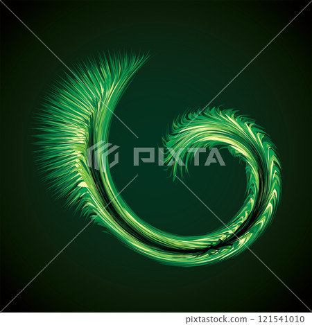 Abstract background. Explosion. Vector drawing 121541010