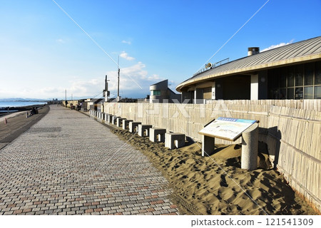 神奈川縣藤澤市、湘南海岸公園、衝浪村 121541309