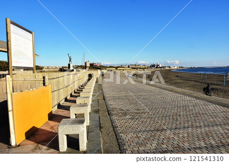 Kanagawa Prefecture, Fujisawa City, Prefectural Shonan Coast Park and Beach Volleyball Court Kanagawa Prefecture, Fujisawa City, Prefectural Shonan Coast Park and Beach Volleyball Court 121541310