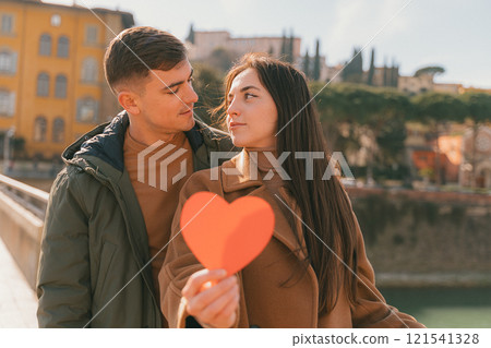 Love story of lovely couple 121541328