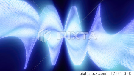 Abstract digital art depicting a flow of light... - Stock Illustration ...