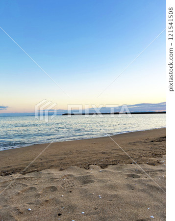 Blue sky and sea Blue sky and sea 121541508