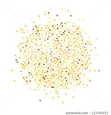 Golden Circle Made of Dots Golden Circle Made of Dots 121542011