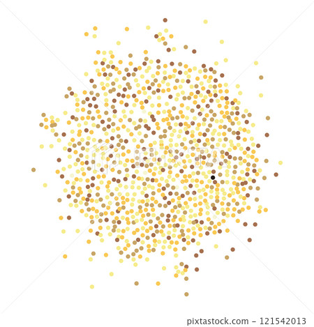 Golden Circle Made of Dots Golden Circle Made of Dots 121542013