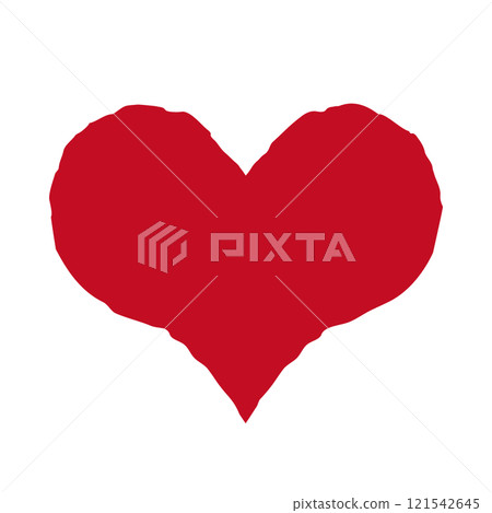 Hand-drawn heart illustration Hand-drawn heart illustration 121542645