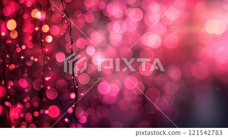 Illuminating Pink Hope of Breast Cancer Awareness Bokeh Lights on Dark Background Illuminating Pink Hope of Breast Cancer Awareness Bokeh Lights on Dark Background 121542783