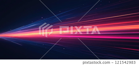 An abstract wallpaper with a dark gradient background, a series of parallel, glowing lines forming the outline of a transportation route An abstract wallpaper with a dark gradient background, a series of parallel, glowing lines forming the outline of a transportation route 121542983