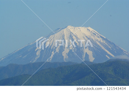 彩色富士雪山自然背景（2024年12月註冊） 121543434