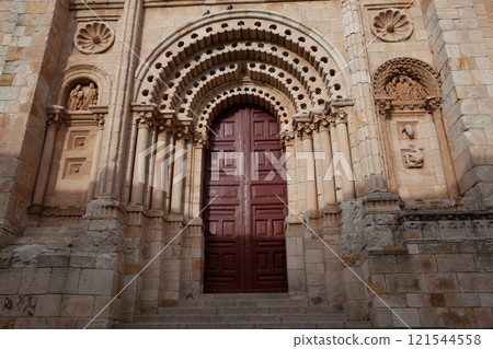 Zamora Cathedral portal, Spain 121544558