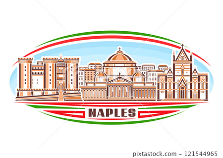 Vector illustration of Naples 121544965