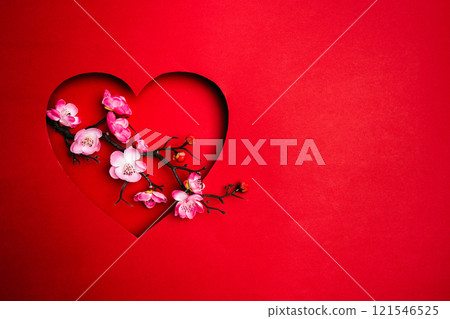 Valentines Day festive Background 121546525