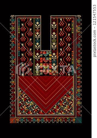 Tatreez ornament template 75 Tatreez ornament template 75 121547553