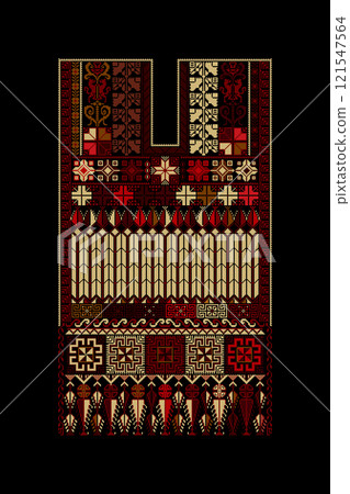 Tatreez ornament template 86 Tatreez ornament template 86 121547564