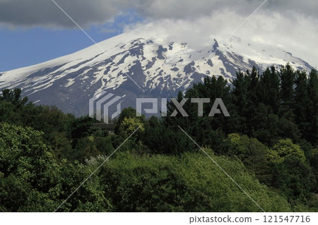 Mountains at Pucon Chile Mountains at Pucon Chile 121547716