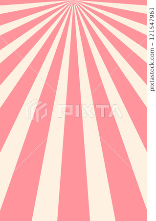 Sunbeam rays groovy pattern background Sunbeam rays groovy pattern background 121547961