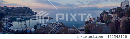 Panorama of Marina in Antalya city, Turkey Panorama of Marina in Antalya city, Turkey 121548126