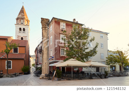 Old town of Zadar city in Croatia 121548132