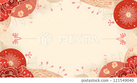 Happy chinese new year background lunar Happy chinese new year background lunar 121549040