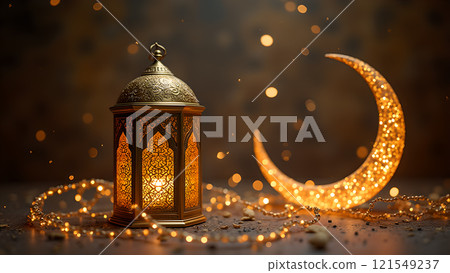 lantern moon kareem islamic background 121549237