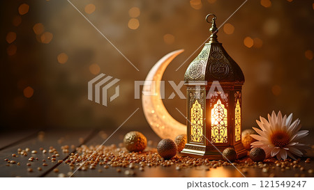 lantern moon kareem islamic background 121549247