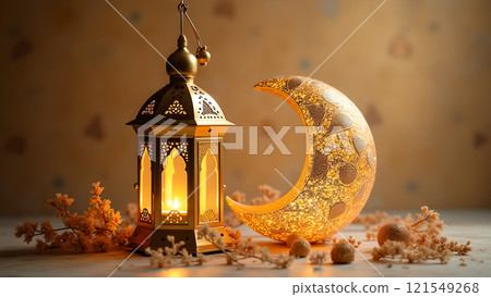 lantern moon kareem islamic background 121549268