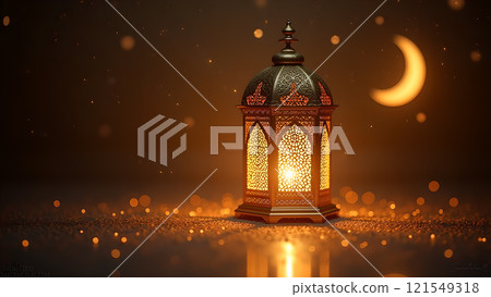 lantern moon kareem islamic background 121549318
