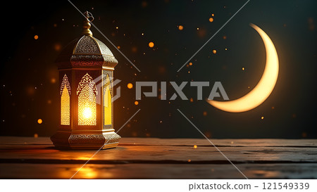 lantern moon kareem islamic background 121549339