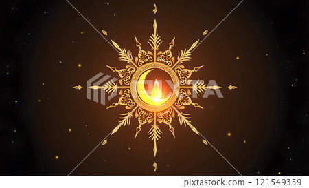 lantern moon kareem islamic background 121549359