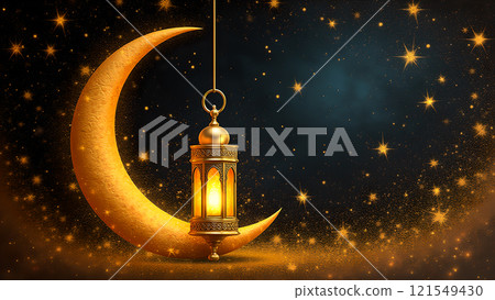 lantern moon kareem islamic background 121549430