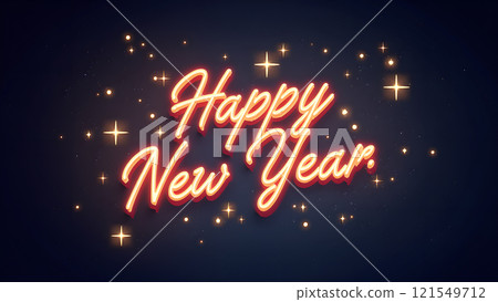 merry christmas new year text 121549712