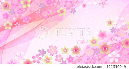 日本模式櫻花春天背景 121550049
