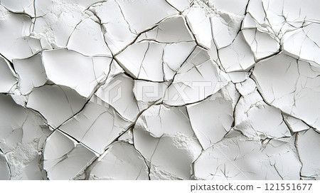 Cracks, fissures background 121551677