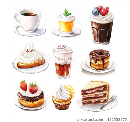 美味的咖啡館菜單圖 121552275