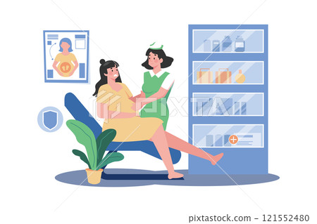A Midwife Provides Assists With Childbirth A Midwife Provides Assists With Childbirth 121552480