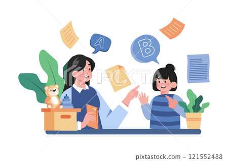 A Doctor Assists To Patients A Doctor Assists To Patients 121552488