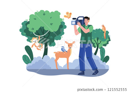 Wildlife Videographer Captures Footage Of Animals 121552555