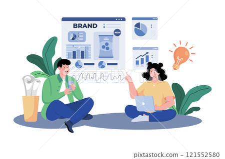 Product Team Conducts Market Research For New Product Product Team Conducts Market Research For New Product 121552580